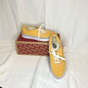 VANS yellow classic vans women’s size 8